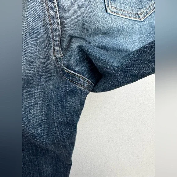 VINTAGE 2004 Gap Long and Lean Jeans Size 12 Ankle Made in USA euc - Picture 6 of 13